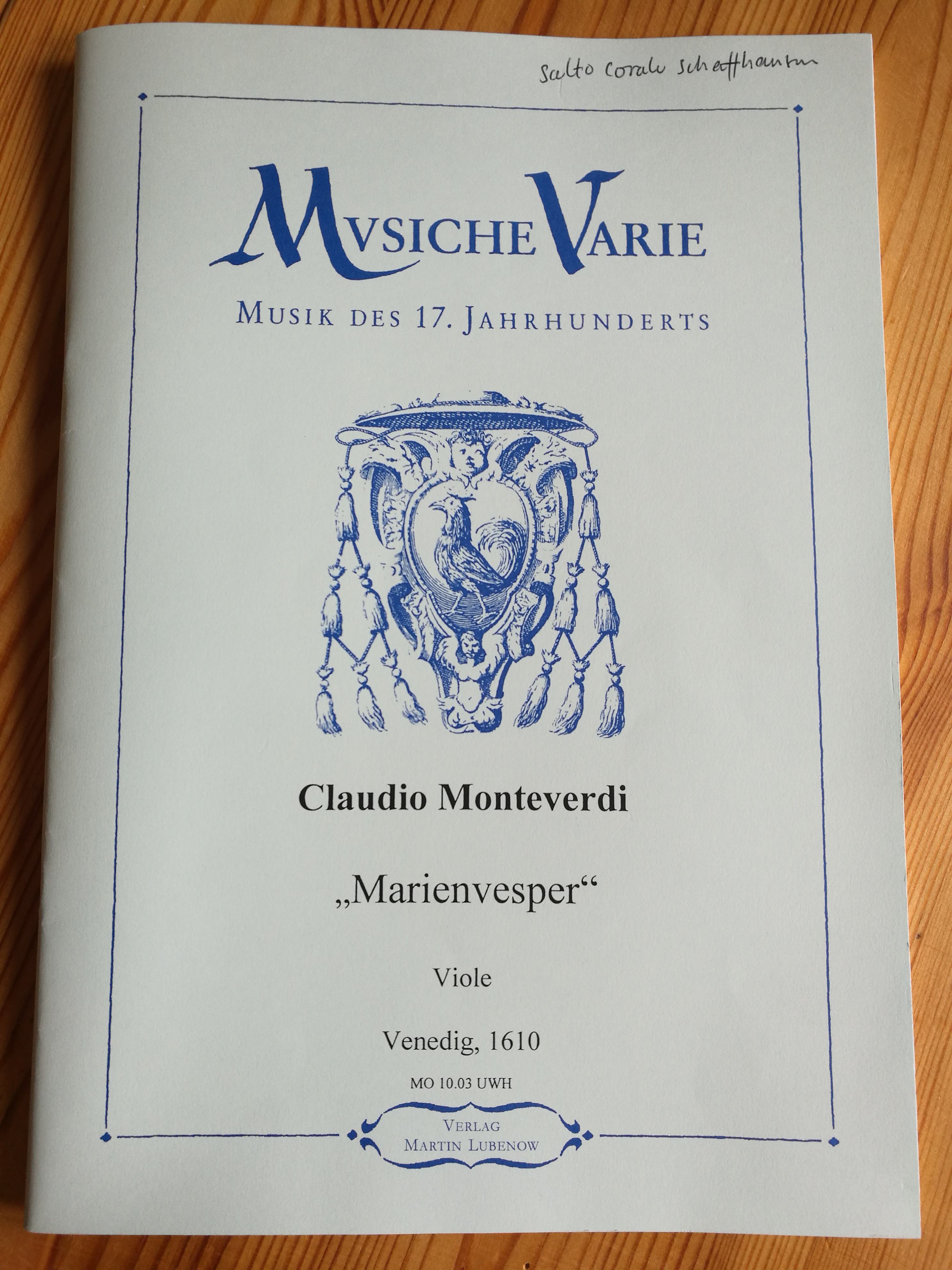 Monteverdi: Vespro